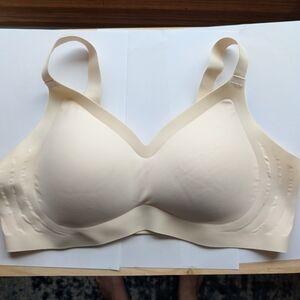 Elegant Cream Wireless Bra